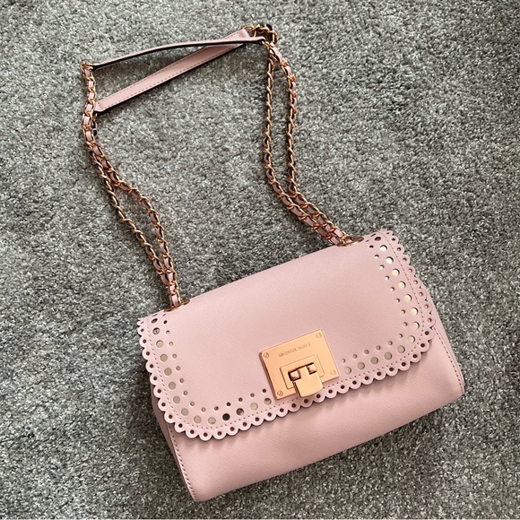 Michael Kors crossbody bag NWT shoulder bag pink rose gold - Picture 6 of 6